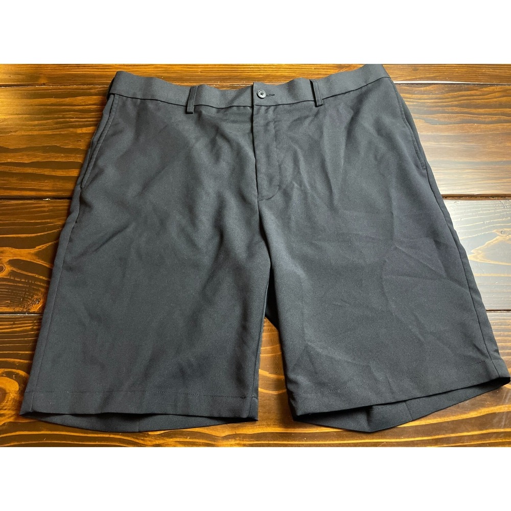 Grandslam Shorts, Women's Size 38, Black, Flat Front, Pockets